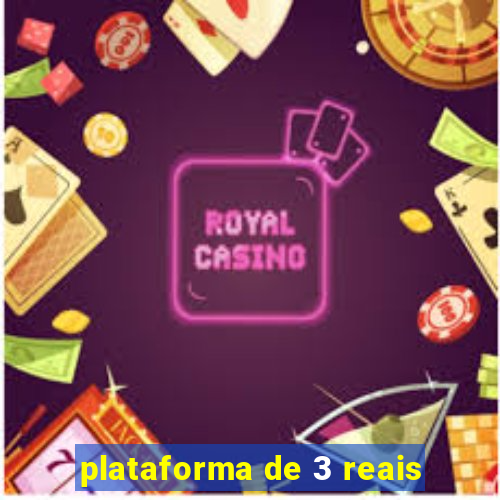 plataforma de 3 reais